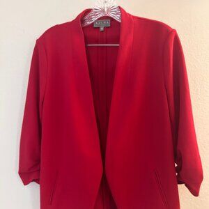 Laura Petites red blazer